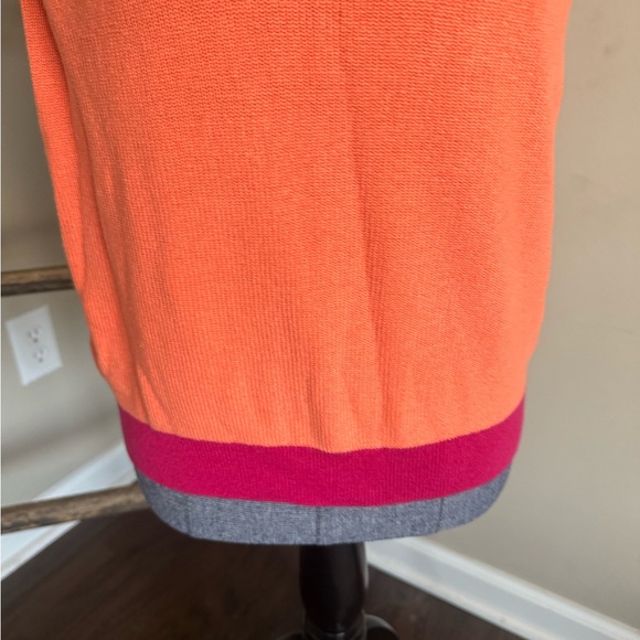 LOFT Women's Colorblocked Sweater Tank  100% Cotton - Picture 4 of 11